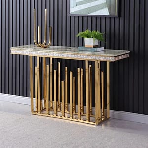 Gold High Rise Table